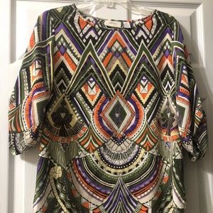 Multi colored top